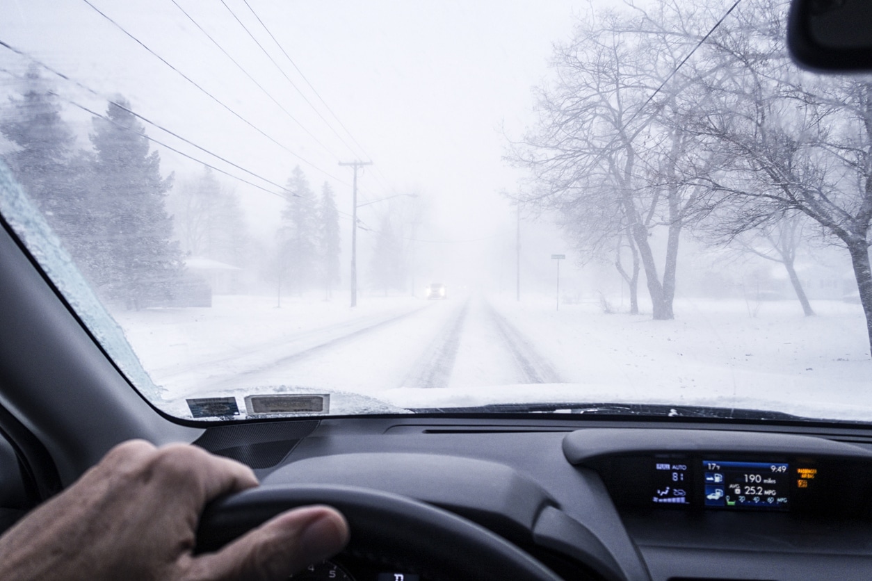 conduire dans le brouillard