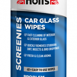 Holts Screenies Car Glass Wipes 40 Pack