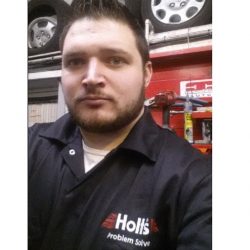 Stewart Shoemaker - Mechanic in Holts Overalls
