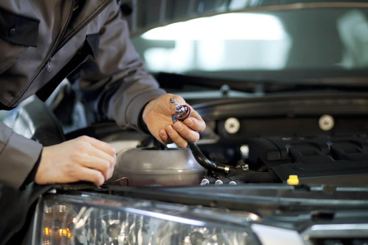 replacing headlight