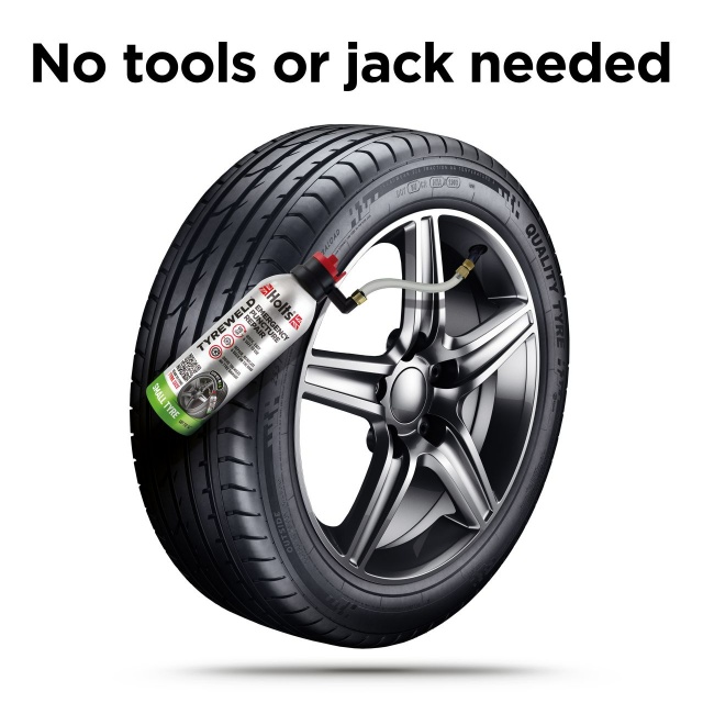 no tools or jack needed