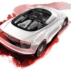 Audi E-Tron Spyder Hybrid