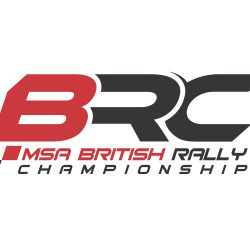 BRC MSA British Rally Championship Logo