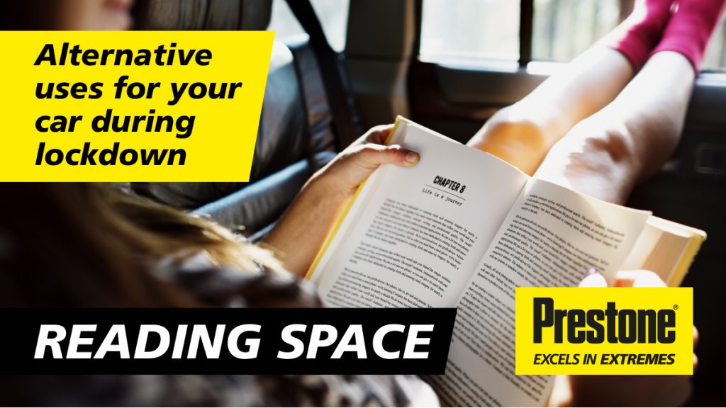 Using your car as a reading space