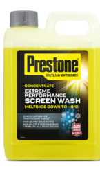 extreme performance screen wash from prestone