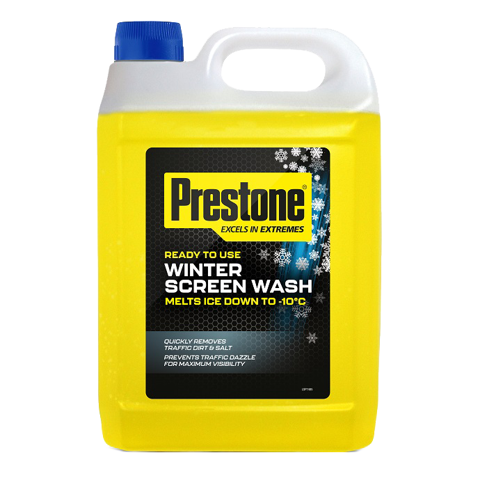 prestone winter screen wash 5 litres