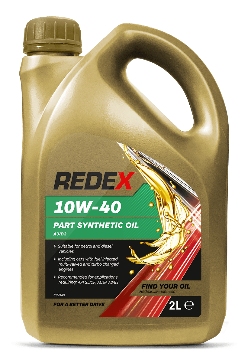 Redex 10W-40 Part Synthetic Oil