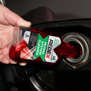 Redex Petrol System Cleaner In Use