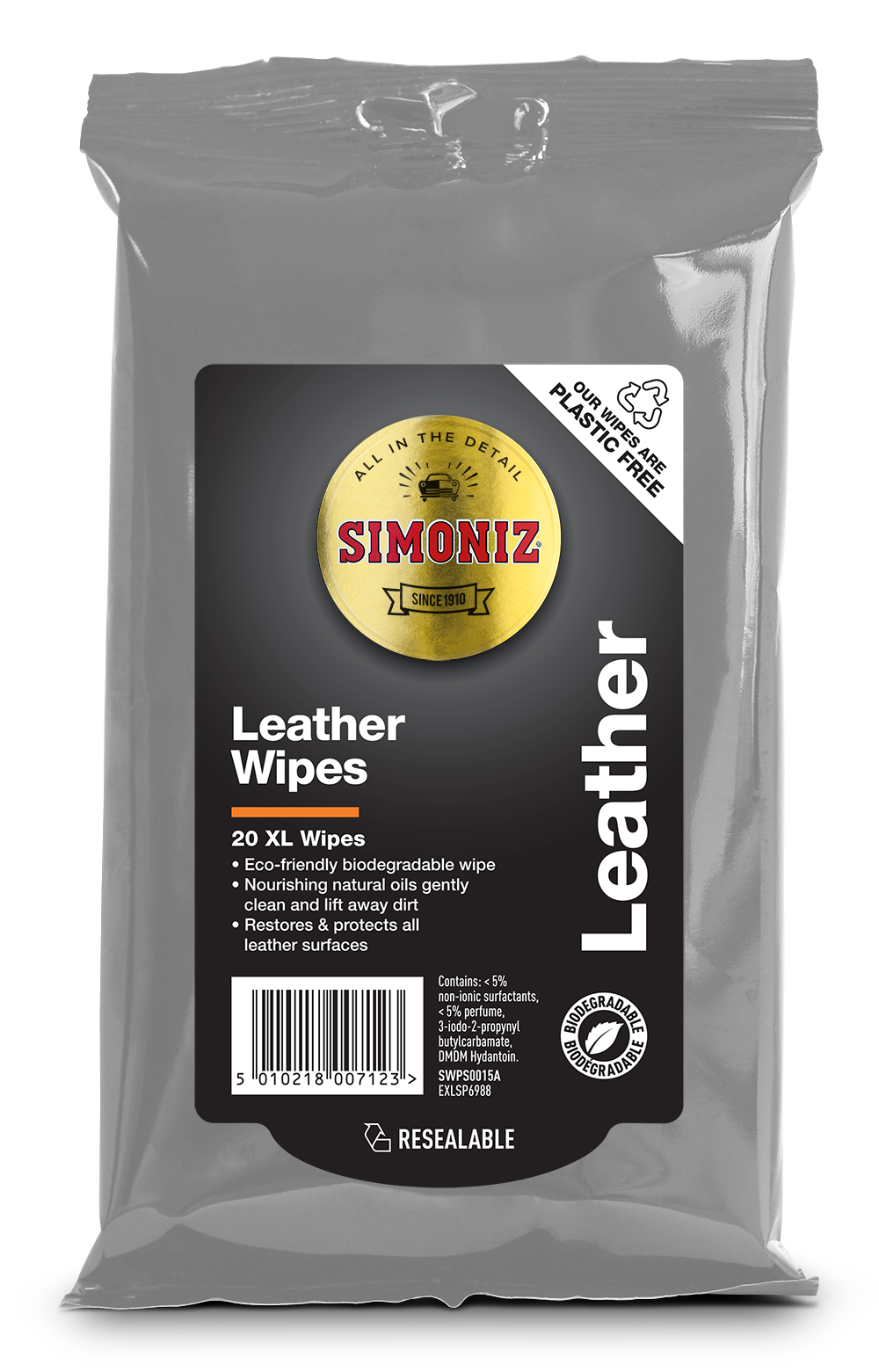 Leather Wipes 20 Pack