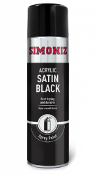 Simoniz Acrylic Satin Black
