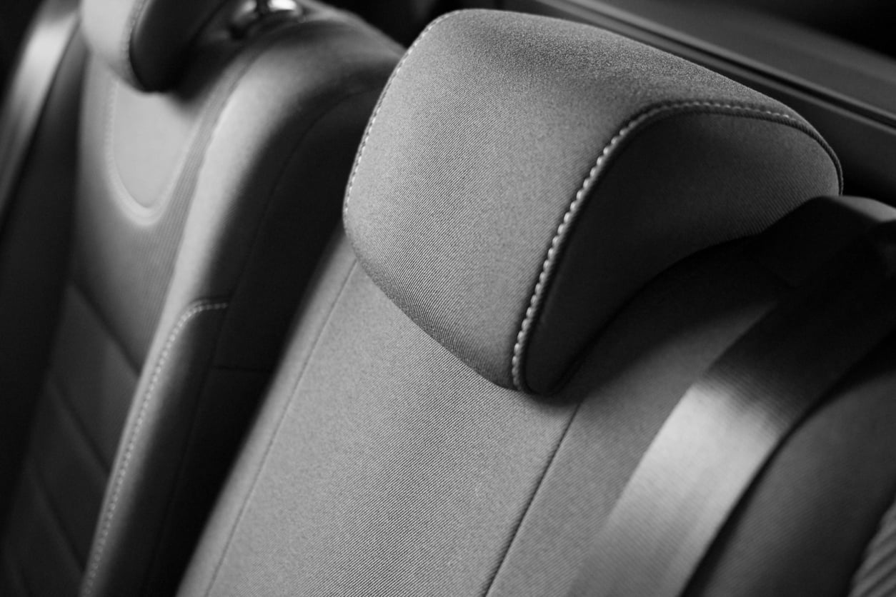 fabric car seat