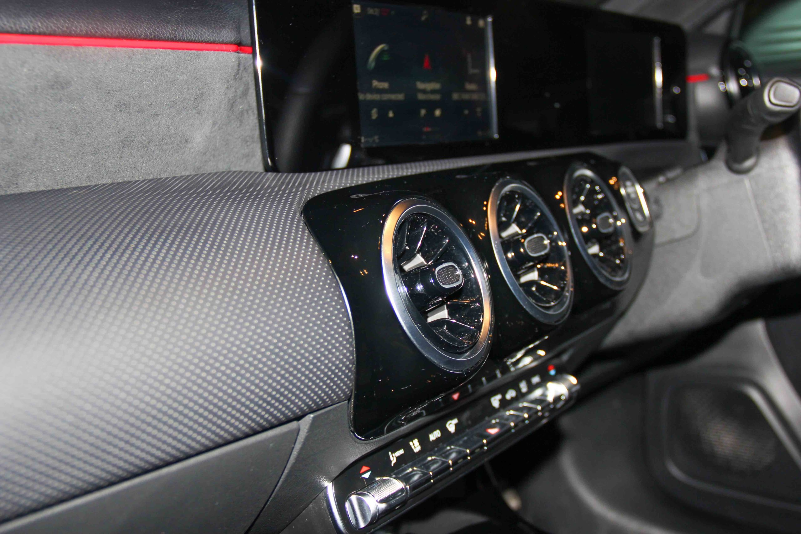 Interior of a car