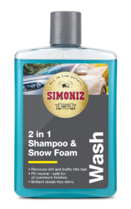 Simoniz 2 in 1 shampoo and snow foam