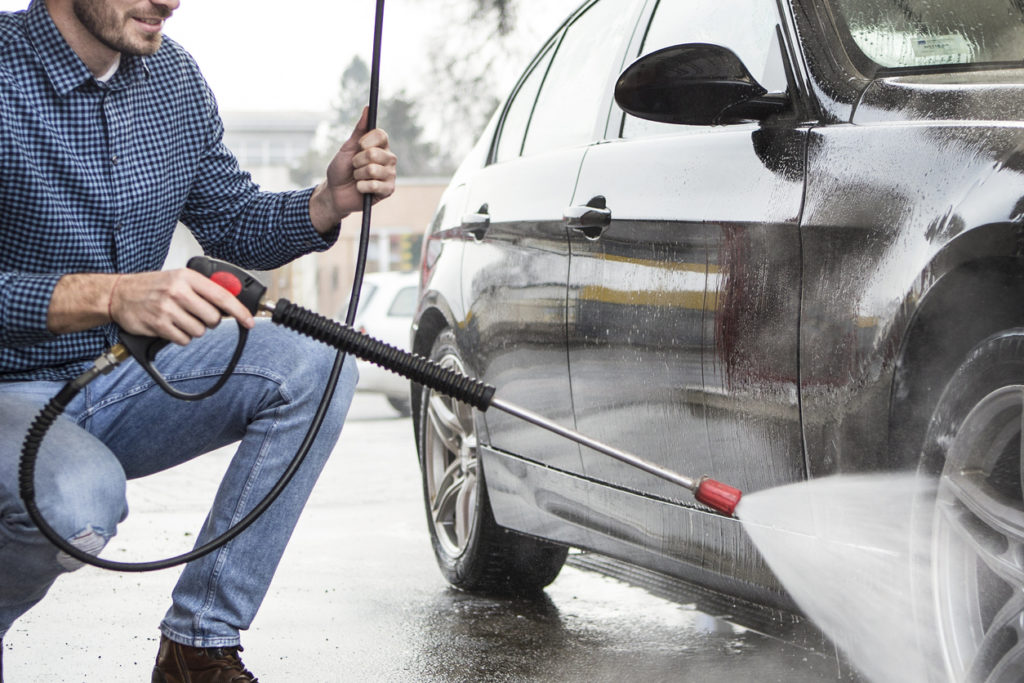 Is it safe to powerwash your car