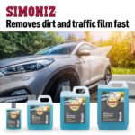 simoniz snow foam and car shampoo removes dirt