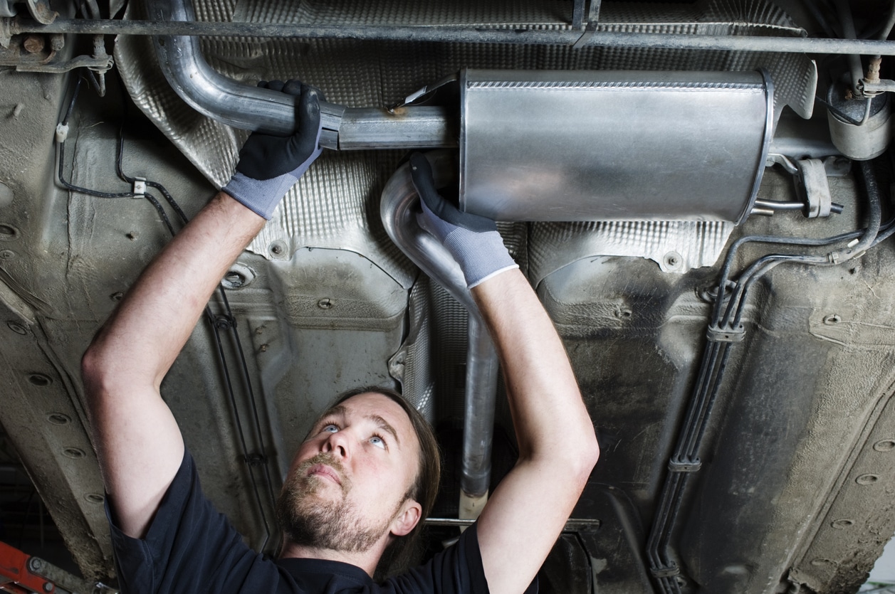 fixing exhaust