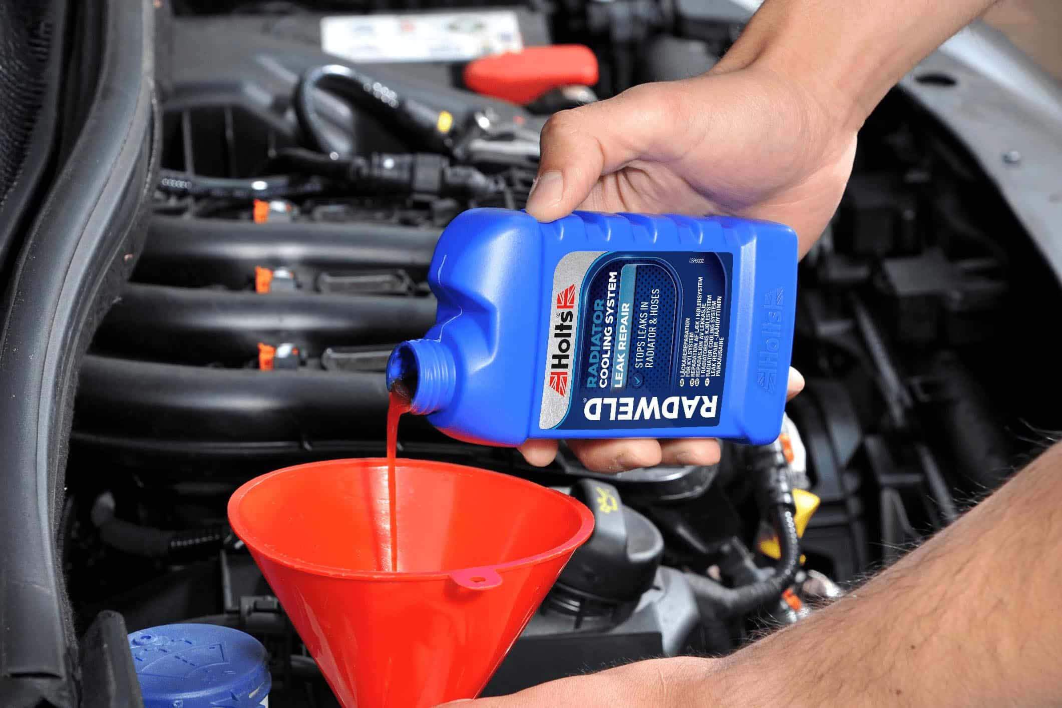 Radiator repair radweld holts