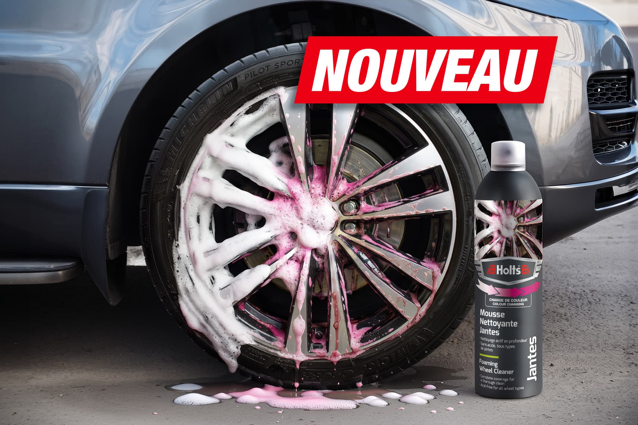 Mousse Nettoyante Jantes