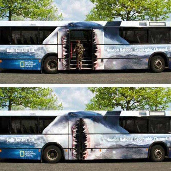 National Geographic Shark Bus