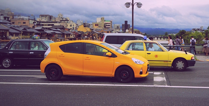 Yellow cars